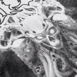 Heavy Metal Waffle Thermal T-Shirt (White)