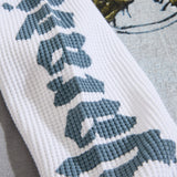 Kids Night Rider Waffle Thermal T-Shirt (Grey)