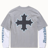Night Rider Waffle Thermal T-Shirt (Grey)