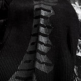 Blood Sport Waffle Thermal T-Shirt (Black)