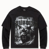 Blood Sport Waffle Thermal T-Shirt (Black)