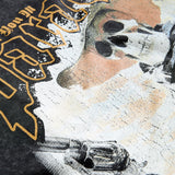 Outlaw Waffle Thermal T-Shirt (Black Shadow)