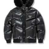 Kids Vigilante Puffer Jacket (Black)