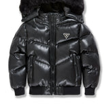 Kids Vigilante Puffer Jacket (Black)