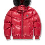 Kids Vigilante Puffer Jacket (Red)