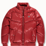 Vigilante Puffer Jacket (Red)