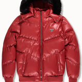 Vigilante Puffer Jacket (Red)