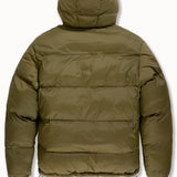 Divine Reversible Puffer Jacket (Olive)