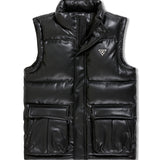 Big Men's Vigilante Puffer Vest (Black)