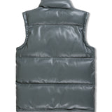 Big Men's Vigilante Puffer Vest (Charcoal)