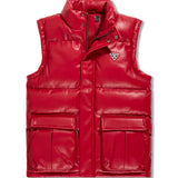 Big Men's Vigilante Puffer Vest (Red)