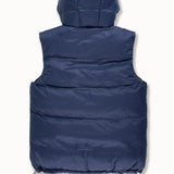 Divine Reversible Puffer Vest (Black)