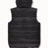 Divine Reversible Puffer Vest (Black)