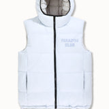 Divine Reversible Puffer Vest (Light Blue)