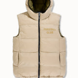 Divine Reversible Puffer Vest (Olive)