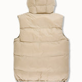 Divine Reversible Puffer Vest (Olive)