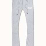 SYIP Heavyweight Flared Sweatpants (Heather Grey)