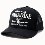 Paradise Club Trucker Hat