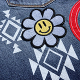 Festival Denim Shorts (Aged Wash)