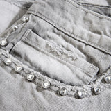 Heavy Metal Denim Shorts