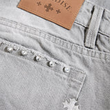 Heavy Metal Denim Shorts