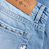 Heavy Metal Denim Shorts