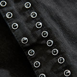 Heavy Metal Denim Shorts