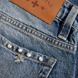 Heavy Metal Denim Shorts