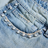 Heavy Metal Denim Shorts