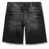 Heavy Metal Denim Shorts