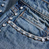 Heavy Metal Denim Shorts