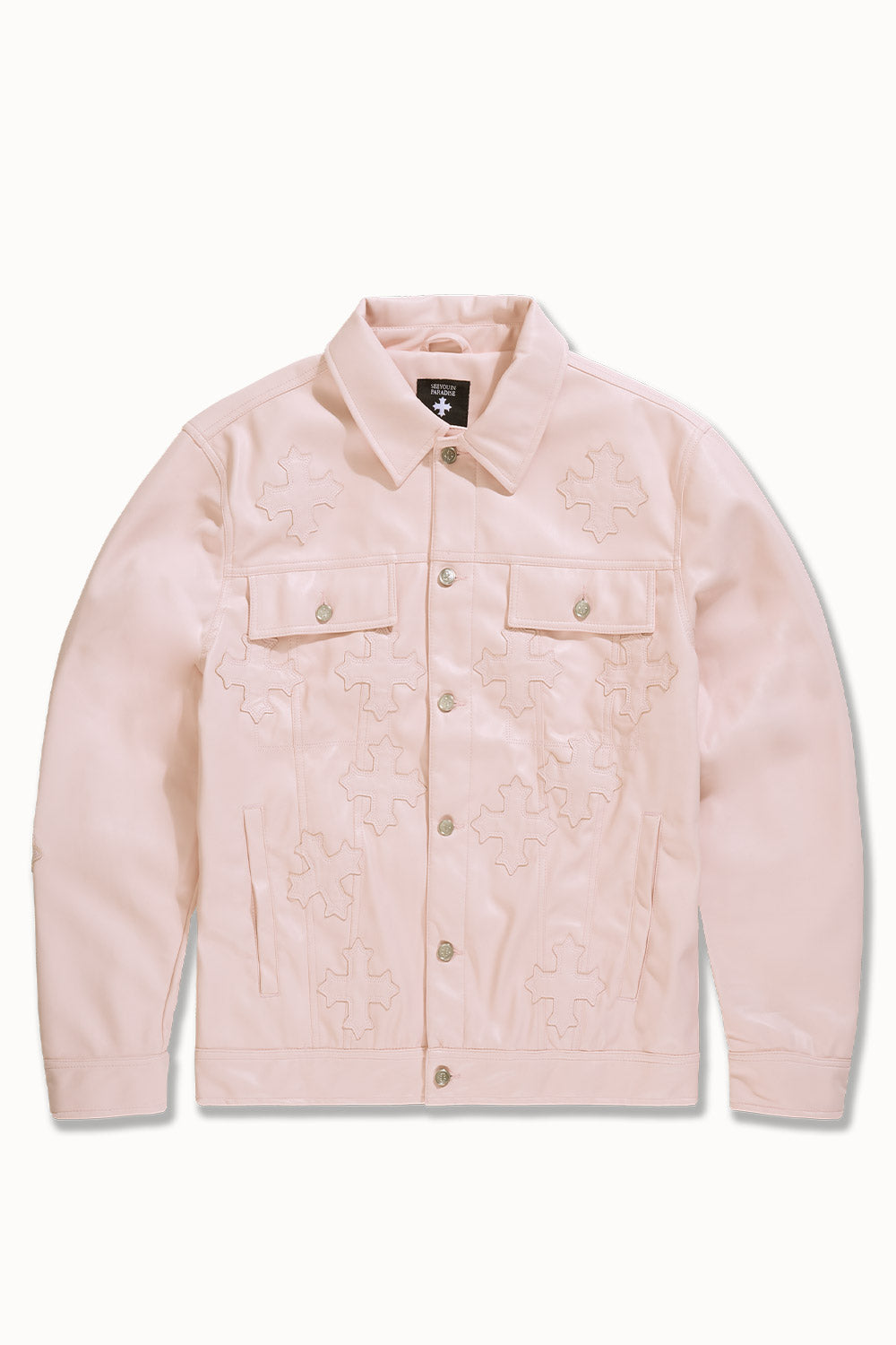Eden Trucker Jacket (Light Pink)