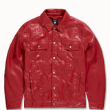 Eden Trucker Jacket (Red)