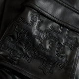 Skinny Stacked Eden Cargo Pants (Black)