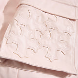 Skinny Stacked Eden Cargo Pants (Light Pink)