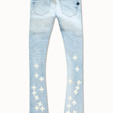 Super Skinny Stacked Forbidden Fruit Denim (Arctic Wash)