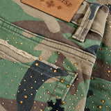 Super Skinny Stacked Brilliance Denim (Vintage Camo)