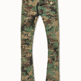 Super Skinny Stacked Brilliance Denim (Vintage Camo)