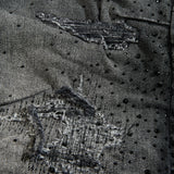 Super Skinny Stacked Brilliance Denim (Black Shadow)