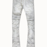 Super Skinny Stacked Brilliance Denim (Cement Wash)