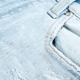 Super Skinny Stacked Brilliance Denim (Sky Blue)