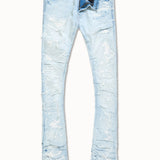 Super Skinny Stacked Brilliance Denim (Sky Blue)